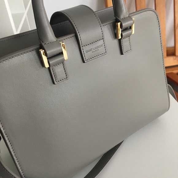 Cabas Ysl Baby In Smooth Leather - Picture 5 of 8